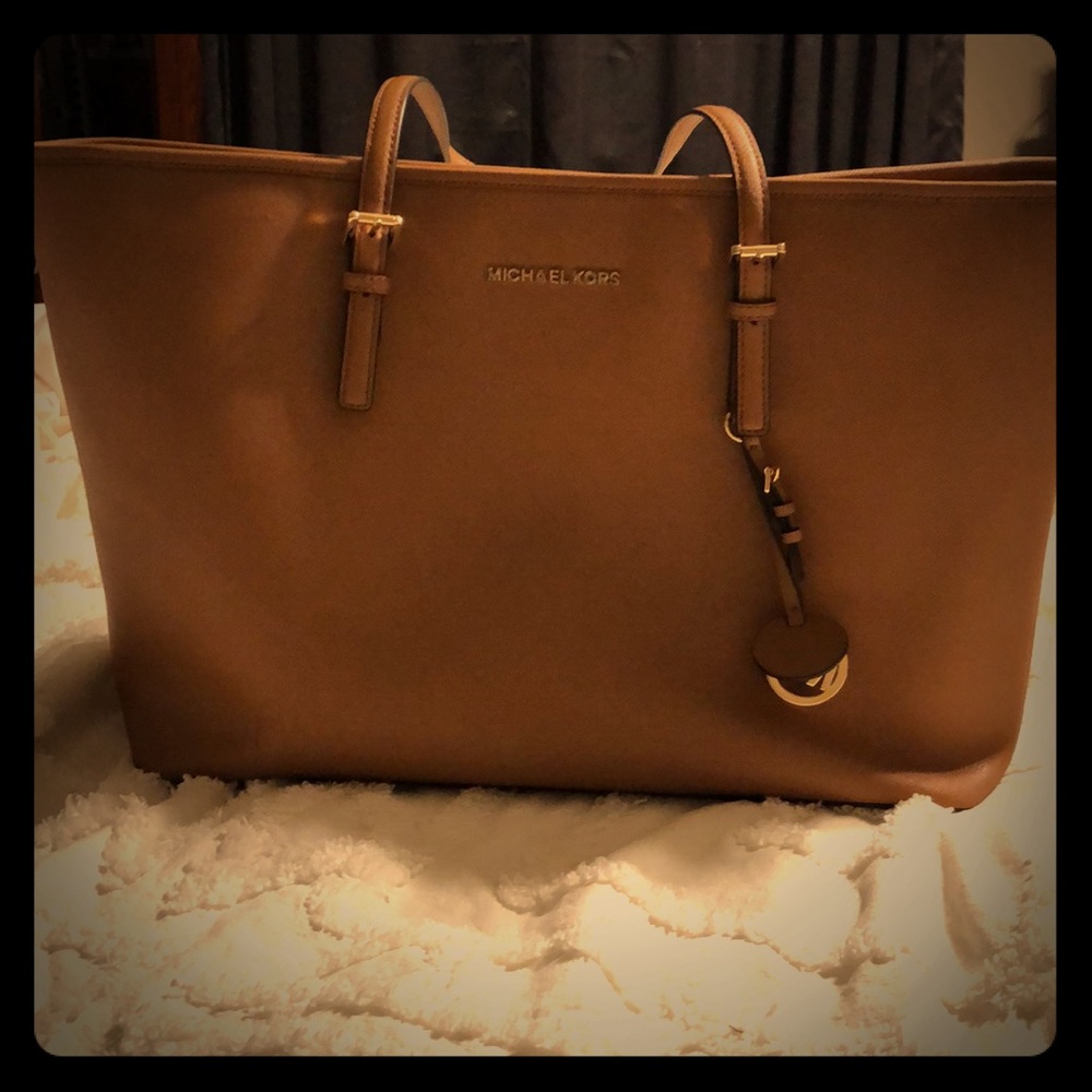 Michael Kors large jet set tote